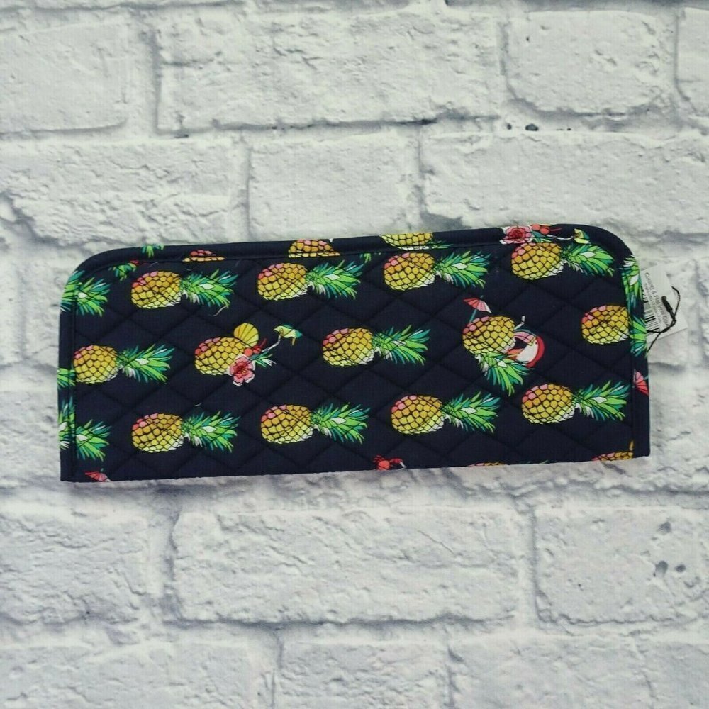 Vera Bradley Curling Flat Iron Cover Toucan Pineapple NWT - Picture 3 of 7